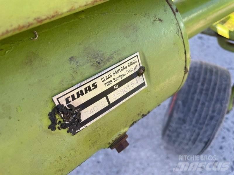 CLAAS 740 S Τσουγκράνες και χορτοξηραντικές μηχανές