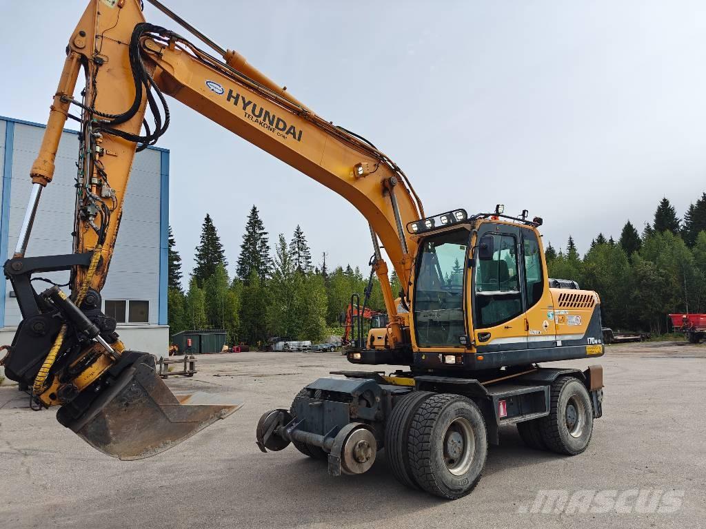 Hyundai R170-W9 Εκσκαφείς με τροχούς - λάστιχα