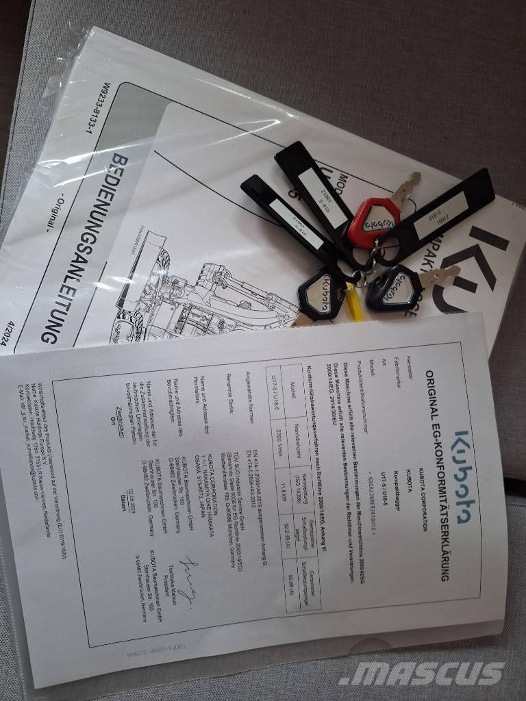 Kubota U 18-5 Εκσκαφάκι (διαβολάκι) < 7t