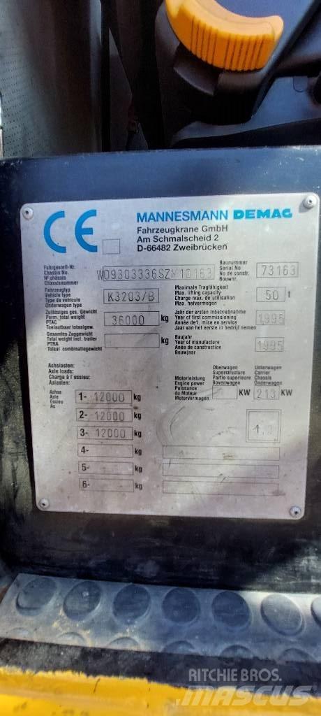 Demag AC 155 Γερανοί παντός εδάφους