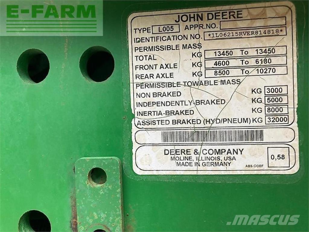 John Deere 6215r Τρακτέρ