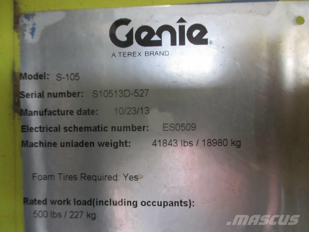 Genie S 105 Ανυψωτήρες με τηλεσκοπικό βραχίονα