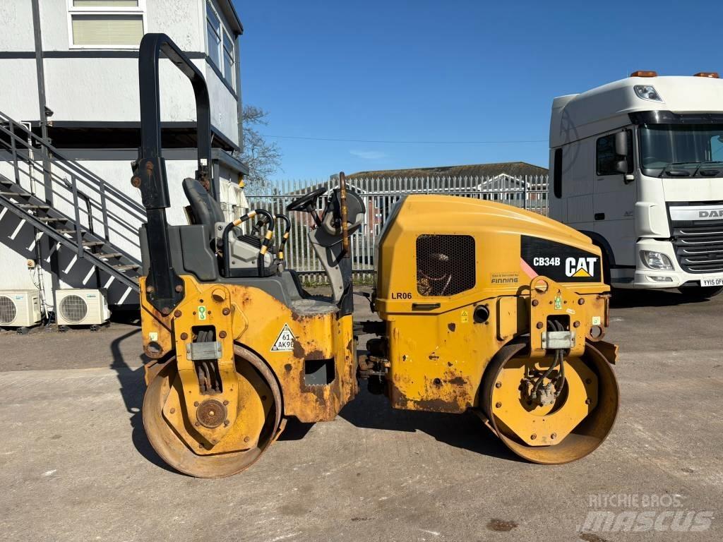 CAT CB 34 B Οδοστρωτήρες διπλού κυλίνδρου