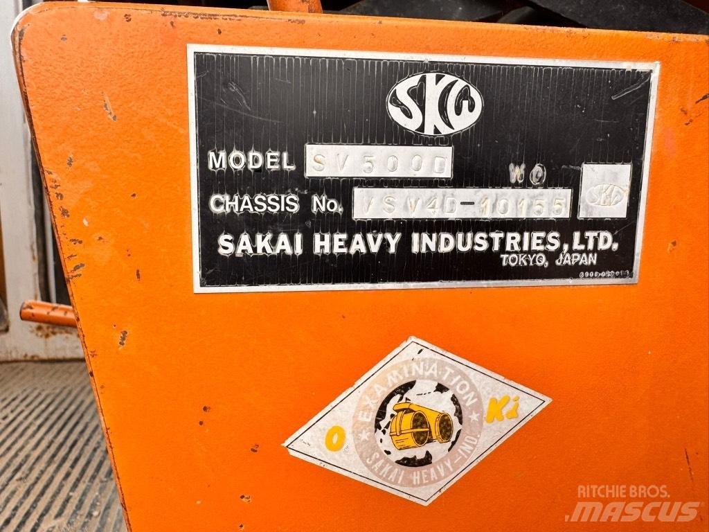 Sakai SV 500 D Κύλινδροι συμπίεσης εδάφους