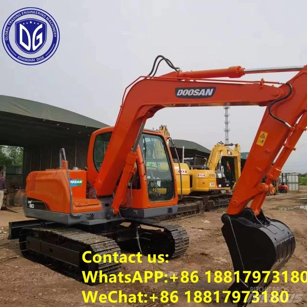 Doosan DX 80 Εκσκαφείς με ερπύστριες