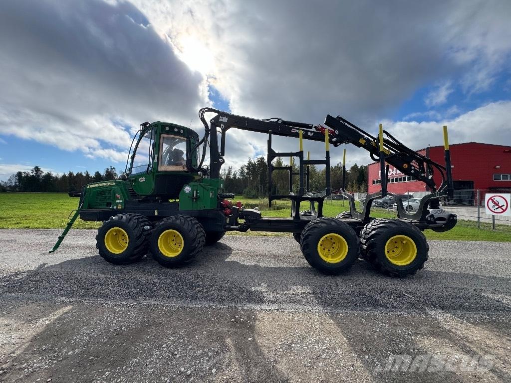 John Deere 810 E Μεταφορείς ξυλείας