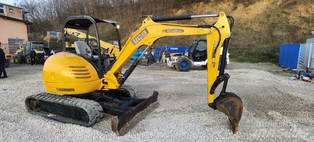 JCB 8040 ZTS Εκσκαφάκι (διαβολάκι) < 7t