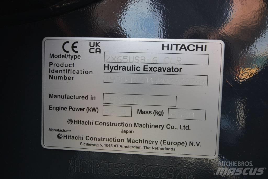 Hitachi ZX 65 USB-6 Εκσκαφάκι (διαβολάκι) < 7t