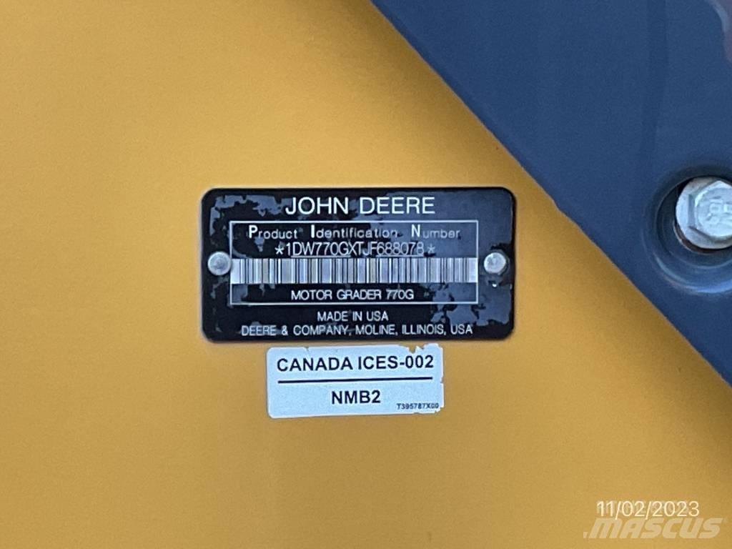 John Deere 770 G Γκρέιντερς