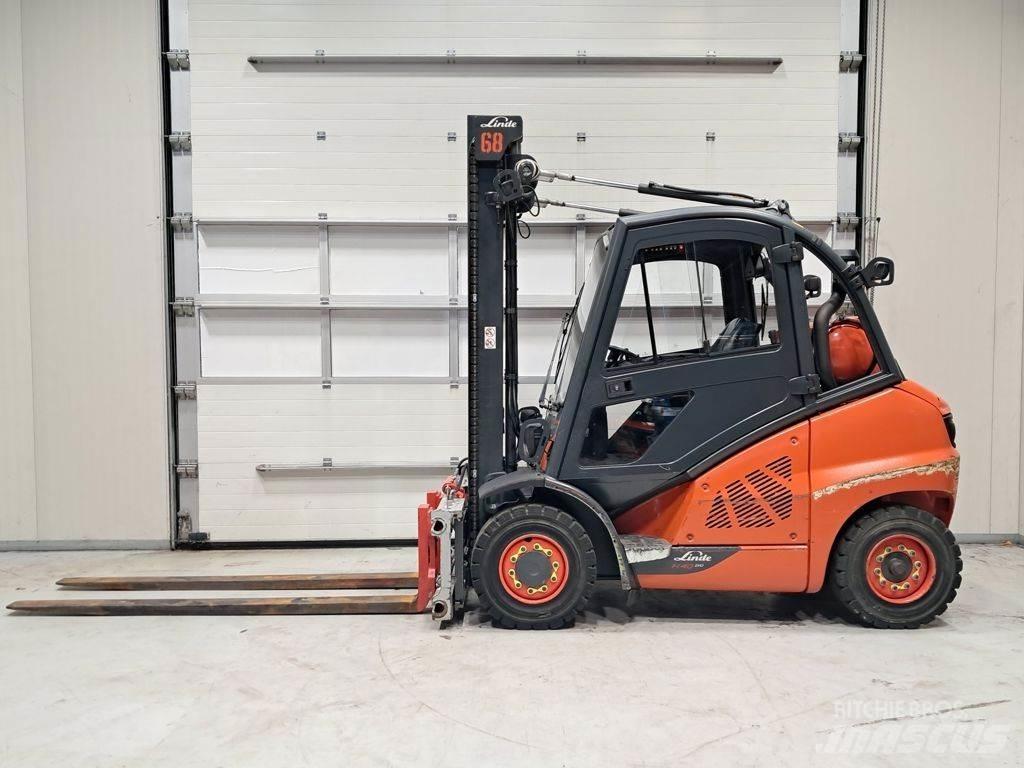 Linde H40T-02 Περονοφόρα ανυψωτικά κλαρκ με φυσικό αέριο LPG