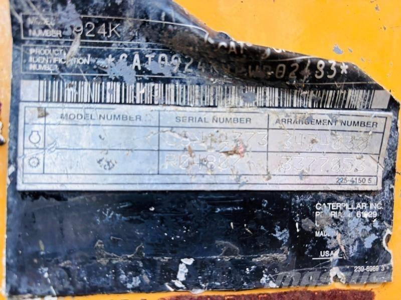 CAT 924 K Φορτωτές με λάστιχα (Τροχοφόροι)