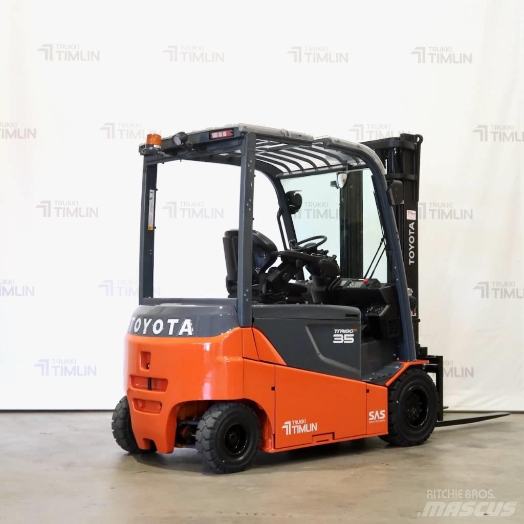 Toyota 8FBMT35 Ηλεκτρικά περονοφόρα ανυψωτικά κλαρκ