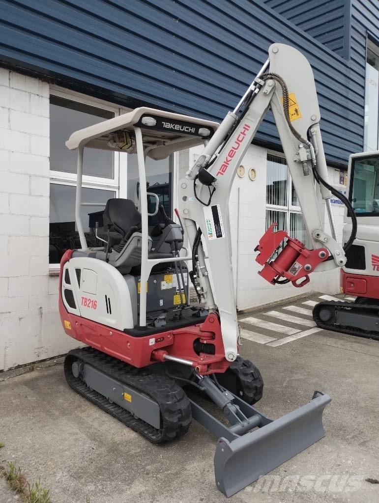 Takeuchi TB 216 Εκσκαφάκι (διαβολάκι) < 7t