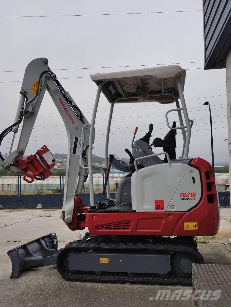 Takeuchi TB 216 Εκσκαφάκι (διαβολάκι) < 7t
