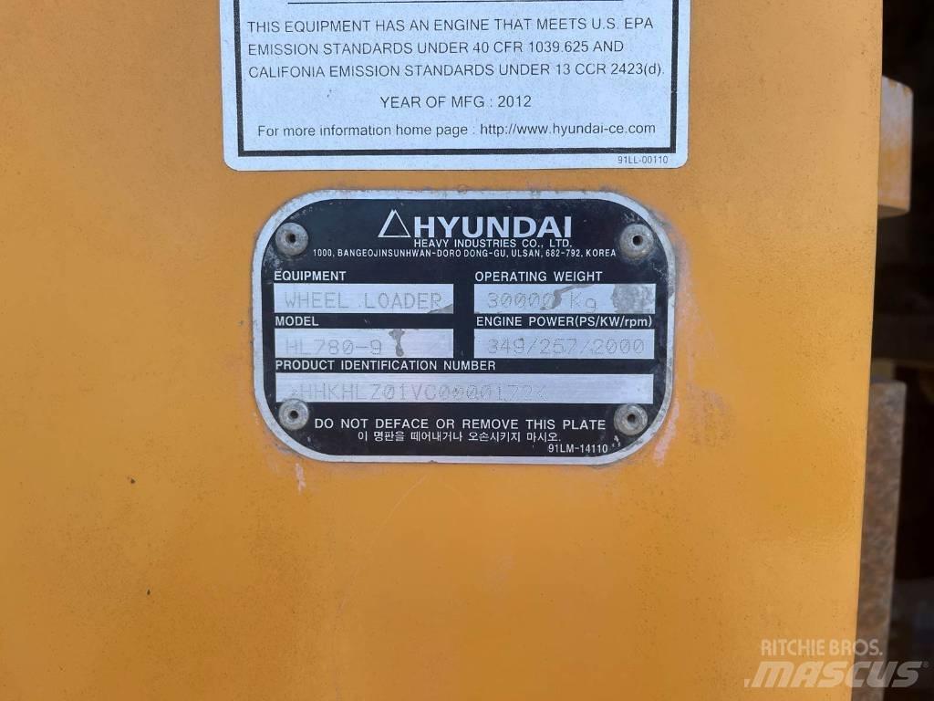 Hyundai HL 780-9 Φορτωτές με λάστιχα (Τροχοφόροι)
