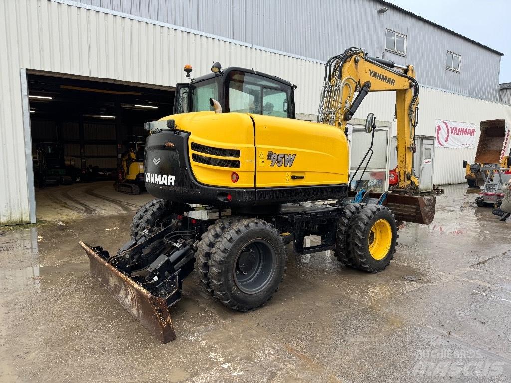 Yanmar B95W (40408) Εκσκαφείς με τροχούς - λάστιχα