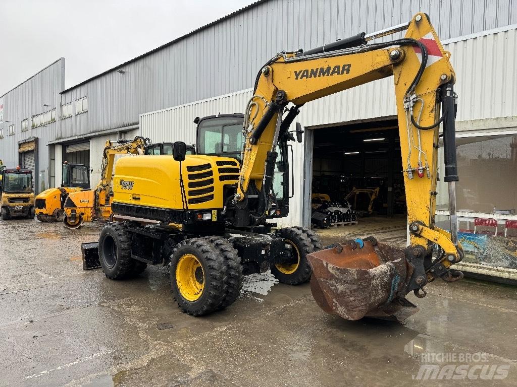 Yanmar B95W (40408) Εκσκαφείς με τροχούς - λάστιχα