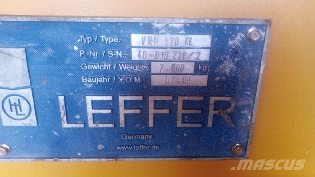 Leffer VRM 120 KL Βαριά τρυπάνια