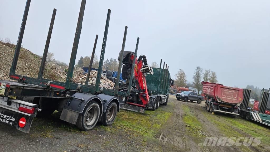 MAN TGX 26.580 Φορτηγά ξυλείας