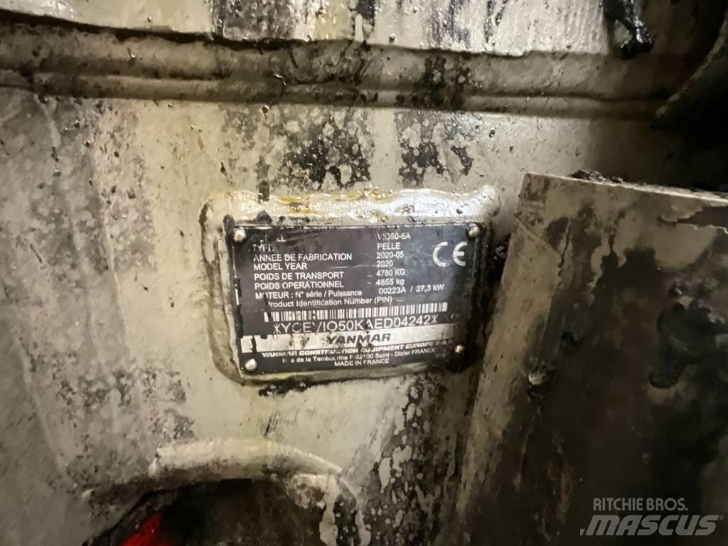 Yanmar Vio 50-6A Εκσκαφάκι (διαβολάκι) < 7t