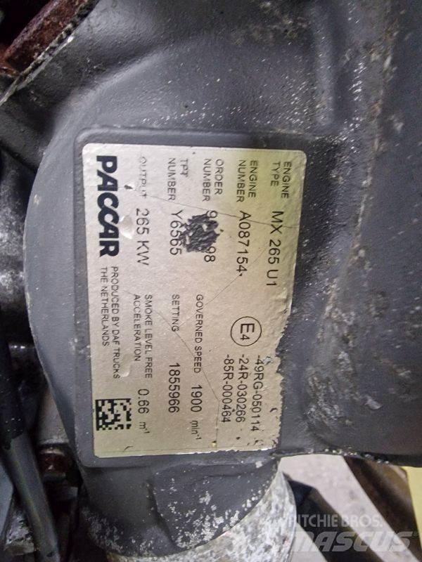 DAF MX265U1 Κινητήρες