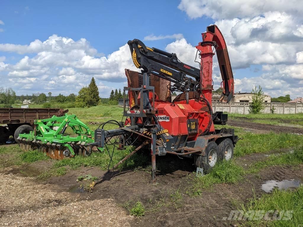 Jensen JT600Z Τεμαχιστές ξύλου