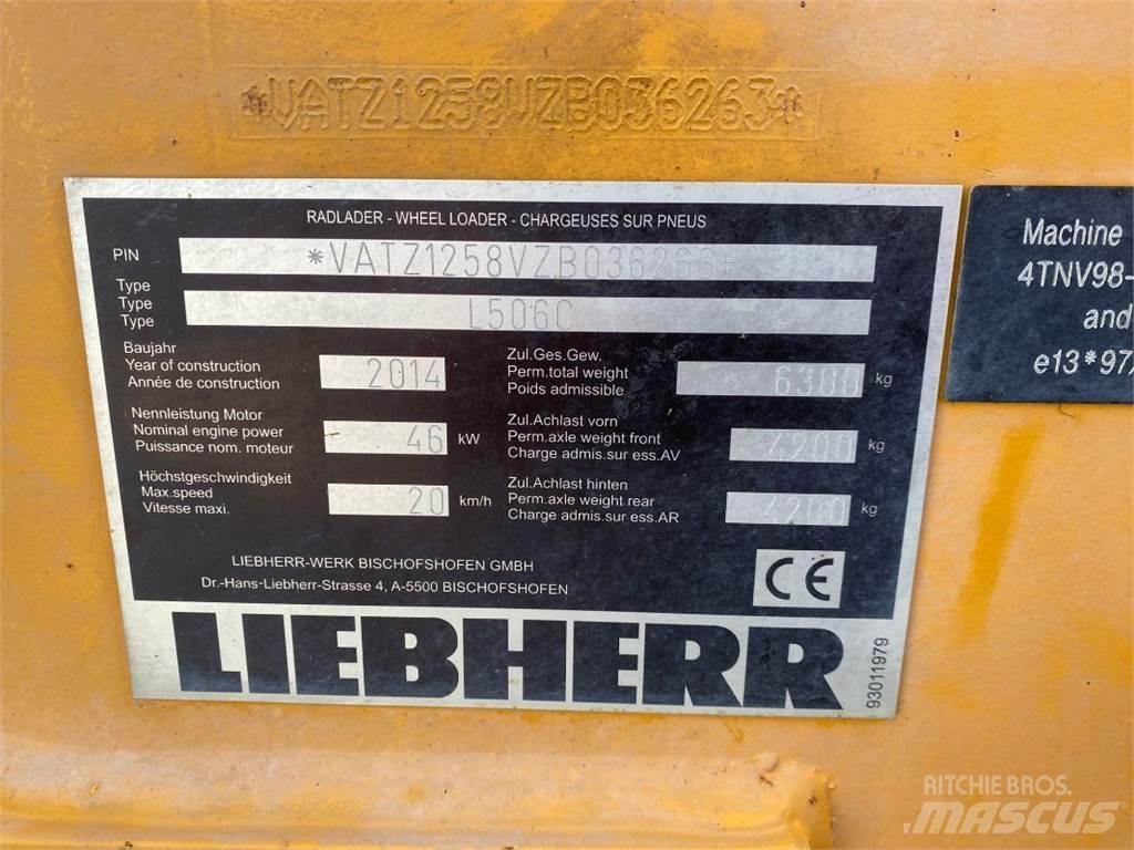 Liebherr L 506 C Φορτωτές με λάστιχα (Τροχοφόροι)