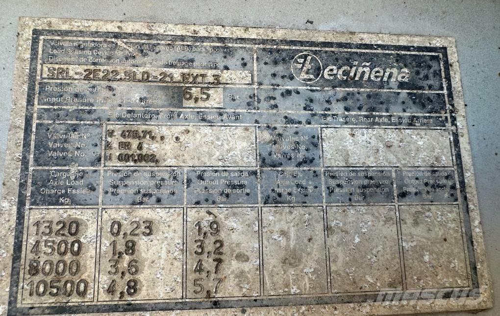 Lecinena SD220LD Ανατρεπόμενες ημιρυμούλκες