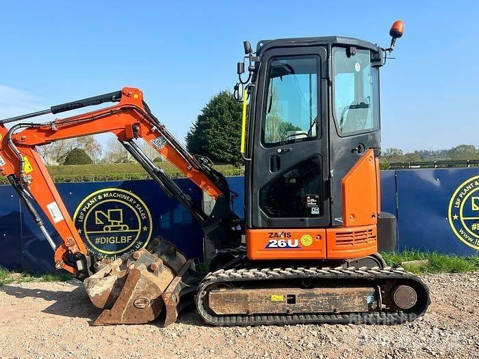 Hitachi ZX26U Εκσκαφάκι (διαβολάκι) < 7t