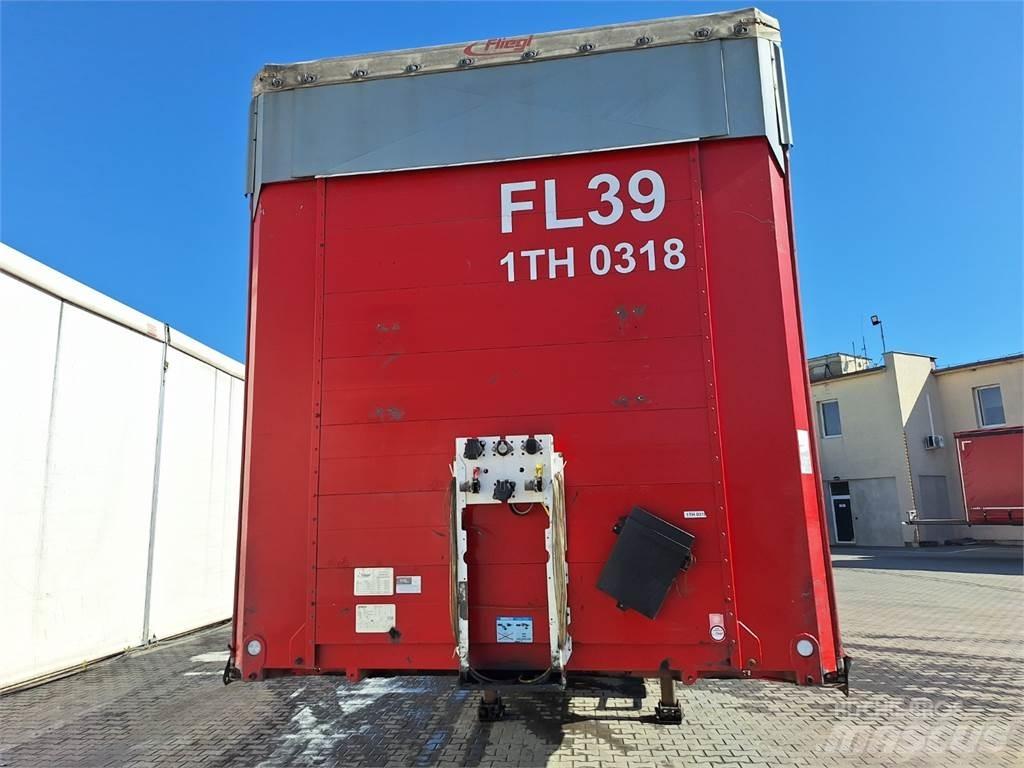 Fliegl SDS 390 Επίπεδες/πλευρικώς ανοιγόμενες ρυμούλκες