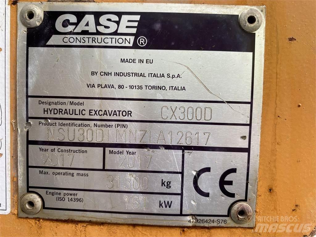 CASE CX300D Εκσκαφείς με ερπύστριες
