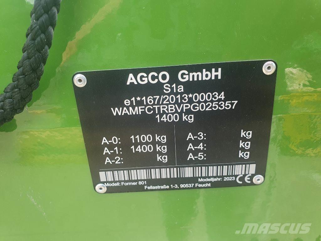 Fendt Former 801 Τσουγκράνες και χορτοξηραντικές μηχανές