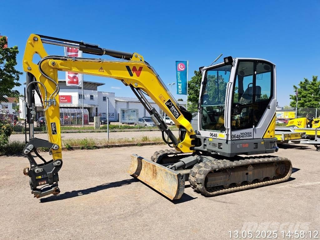 Wacker Neuson ET58 Εκσκαφείς με ερπύστριες