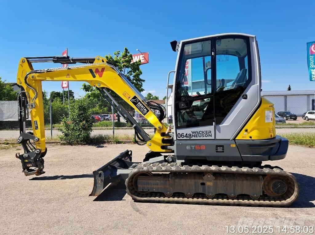Wacker Neuson ET58 Εκσκαφείς με ερπύστριες