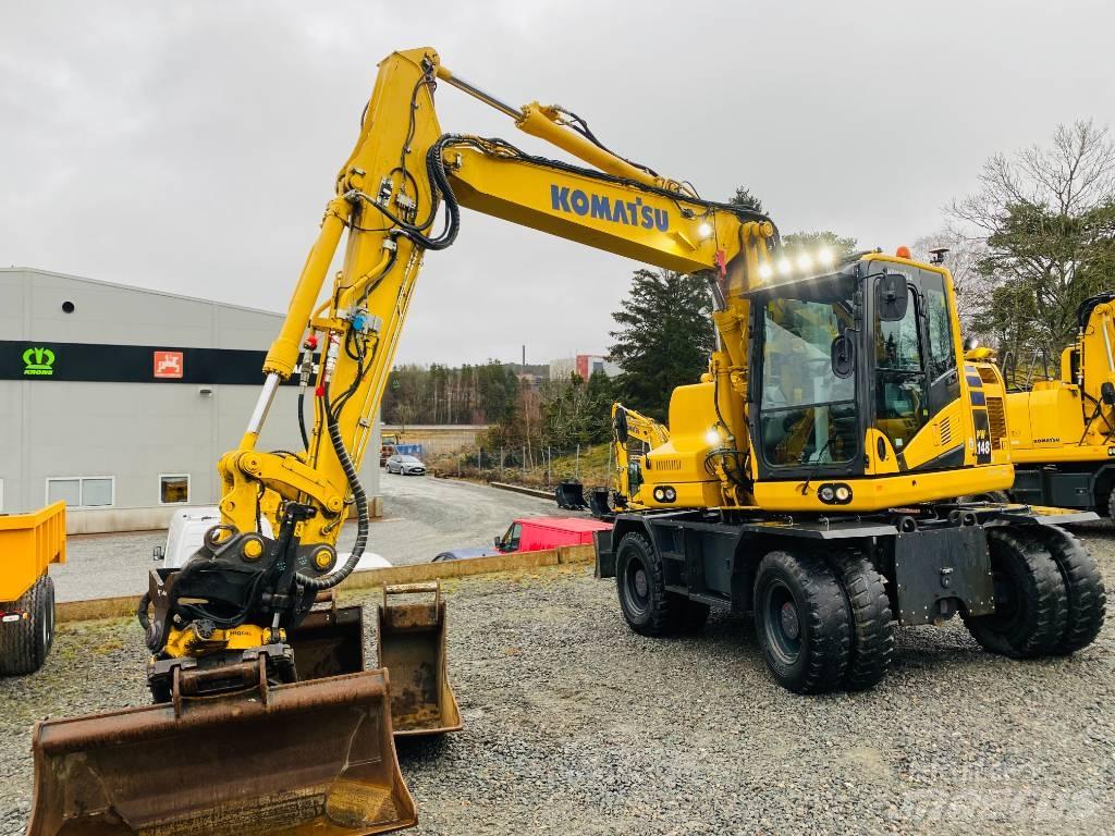 Komatsu PW148-11 Εκσκαφείς με τροχούς - λάστιχα