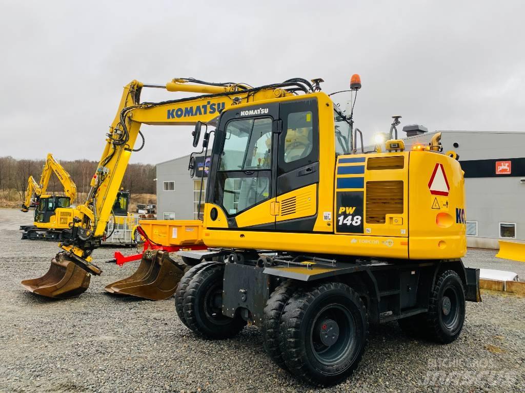 Komatsu PW148-11 Εκσκαφείς με τροχούς - λάστιχα
