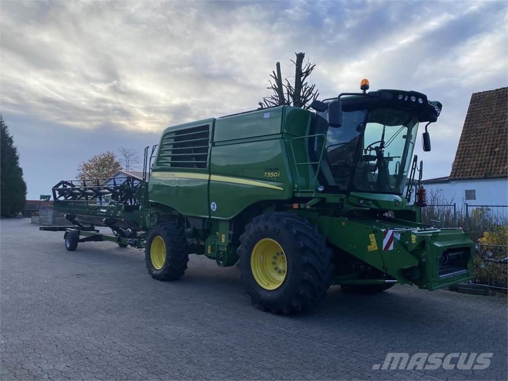 John Deere T550 Θεριζοαλωνιστικές μηχανές