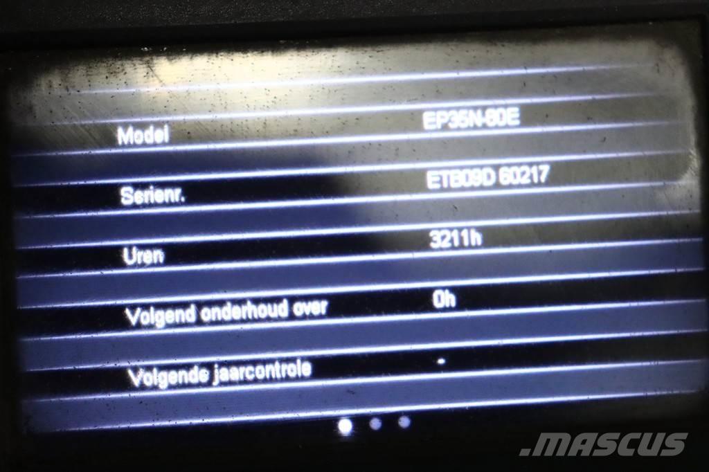 CAT EP35N Ηλεκτρικά περονοφόρα ανυψωτικά κλαρκ