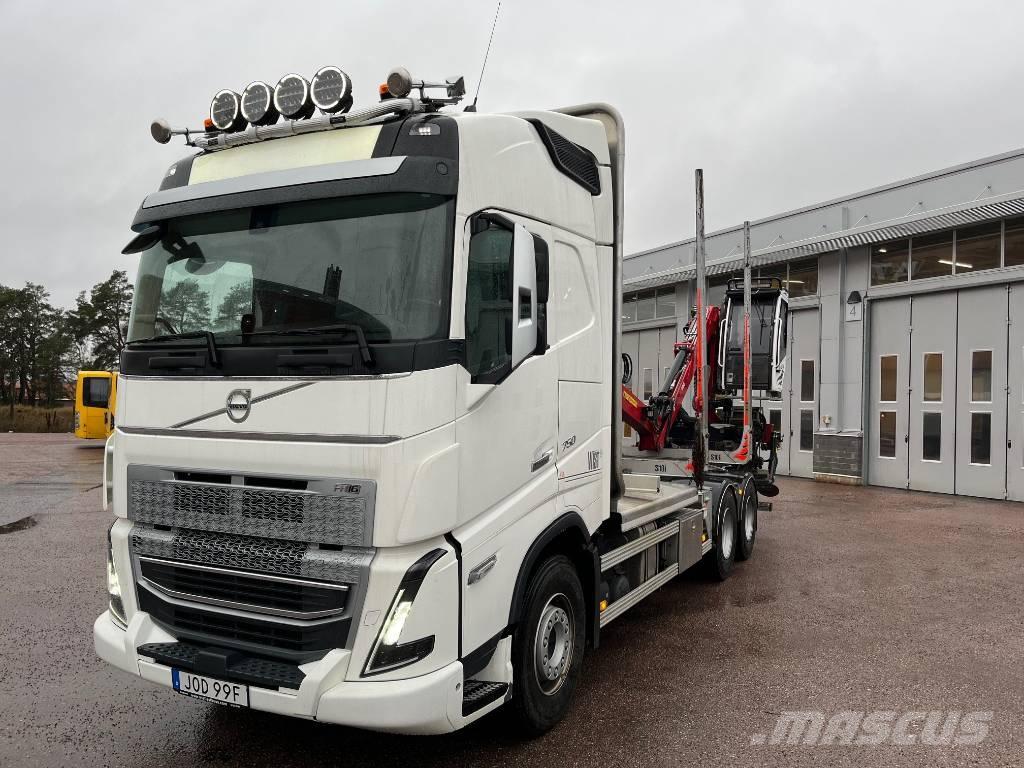 Volvo FH16 750 Globe Φορτηγά ξυλείας