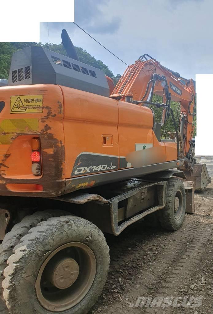 Doosan DX 140 W Εκσκαφείς με τροχούς - λάστιχα