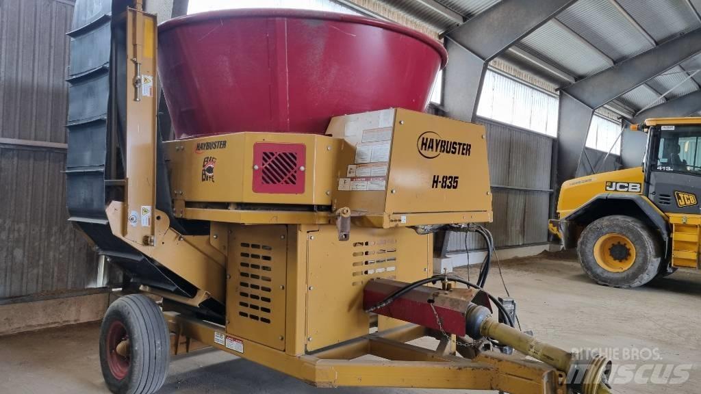 Haybuster H-835 Τεμαχιστές, κόπτες και ξετυλιχτές δεμάτων