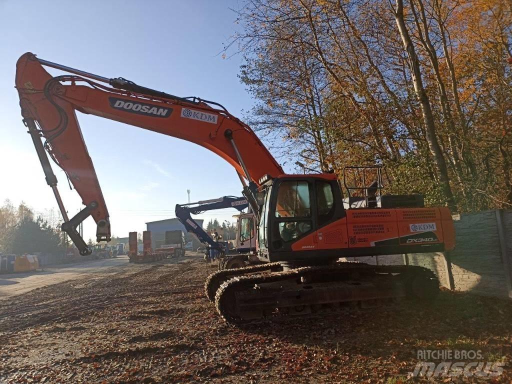 Doosan DX340LC-5 Εκσκαφείς Φορτωτές τύπου JCB
