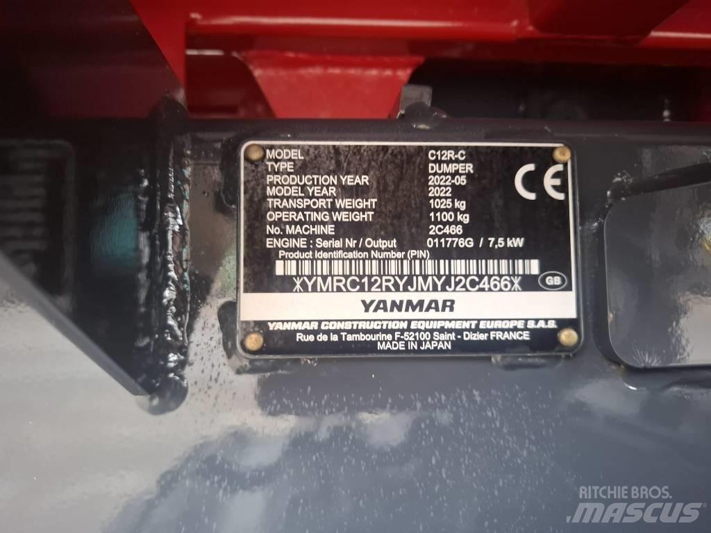 Yanmar C 12 R-C Dumpers εργοταξίου