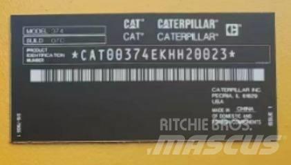 CAT 374 Εκσκαφείς με ερπύστριες