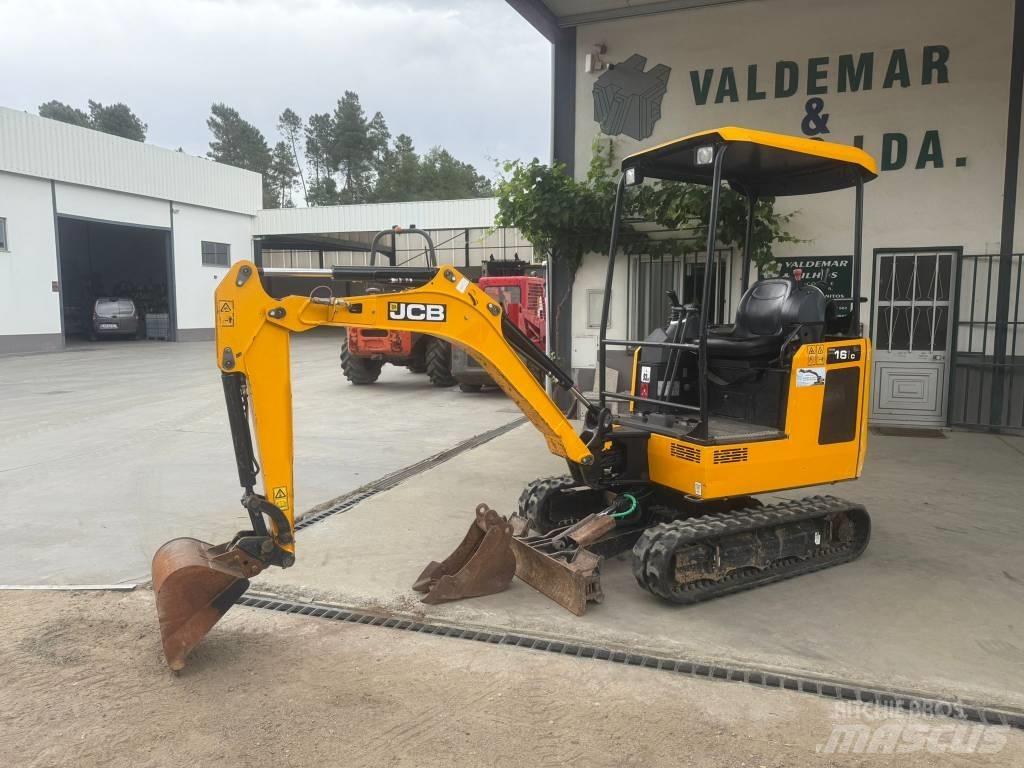 JCB 16 C-1, 821h Εκσκαφάκι (διαβολάκι) < 7t