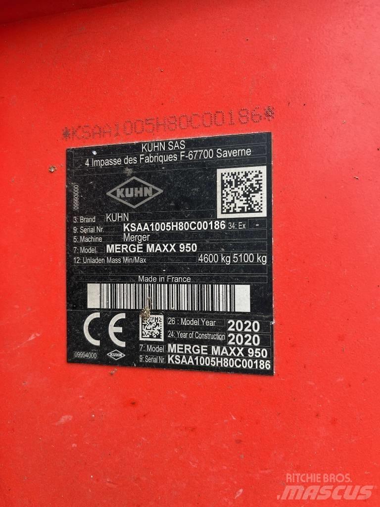 Kuhn Merge Maxx 950 Αναμοχλευτήρες