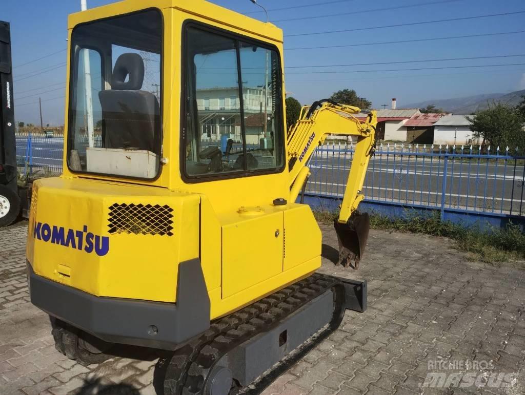 Komatsu PC 10 Εκσκαφείς με ερπύστριες
