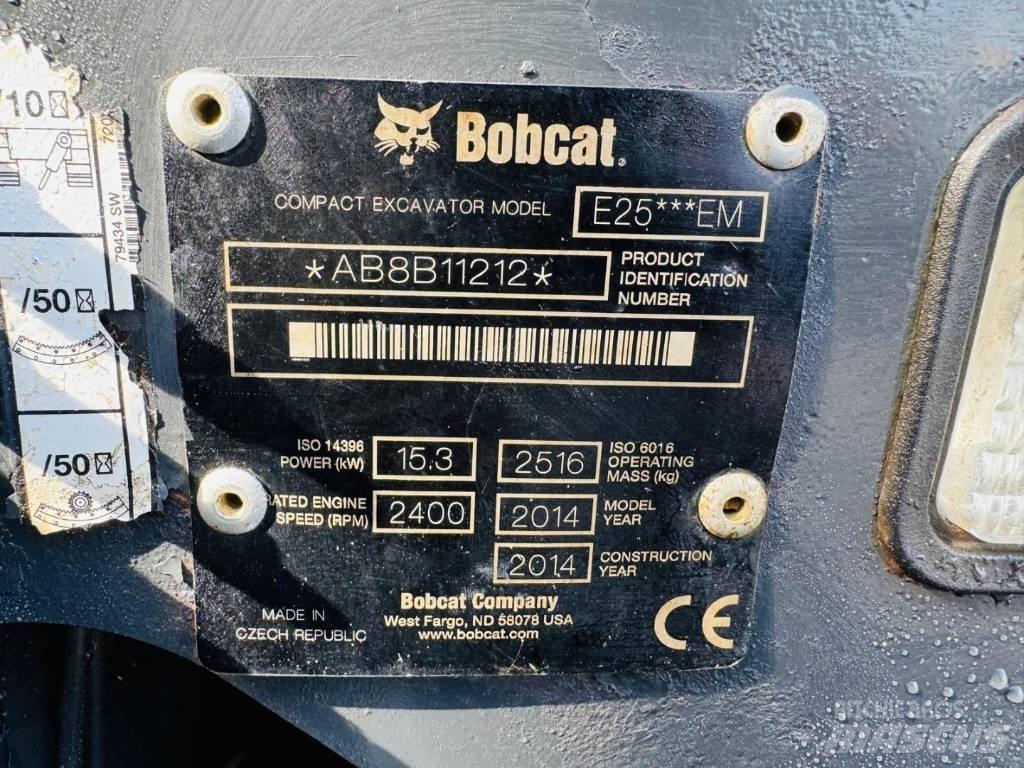 Bobcat E 25 Εκσκαφάκι (διαβολάκι) < 7t