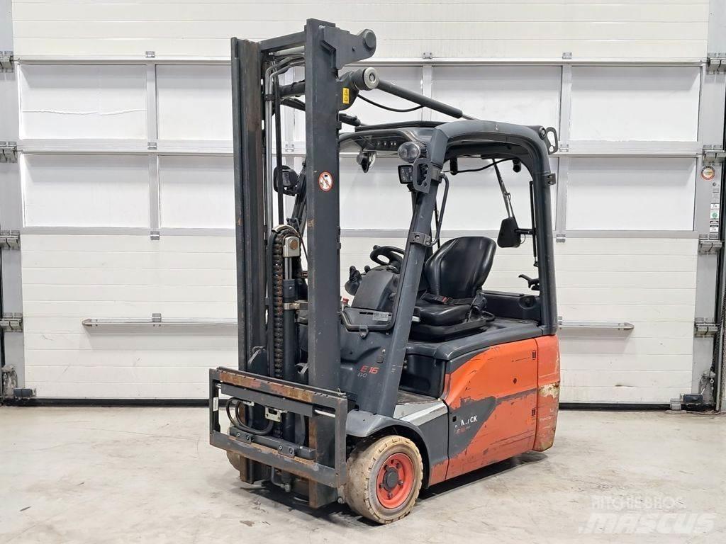 Linde E16-02 Ηλεκτρικά περονοφόρα ανυψωτικά κλαρκ