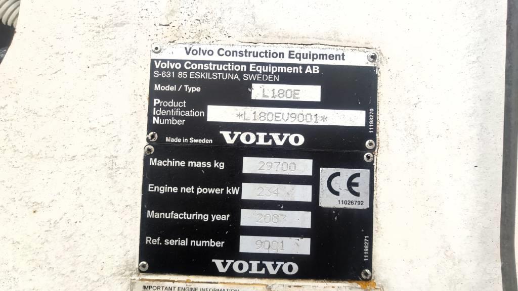 Volvo L 180 E Φορτωτές με λάστιχα (Τροχοφόροι)
